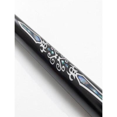 黑虎1ms战神台球杆斯诺克代加工八波茨头桌球杆檀木手工杆2/1球杆