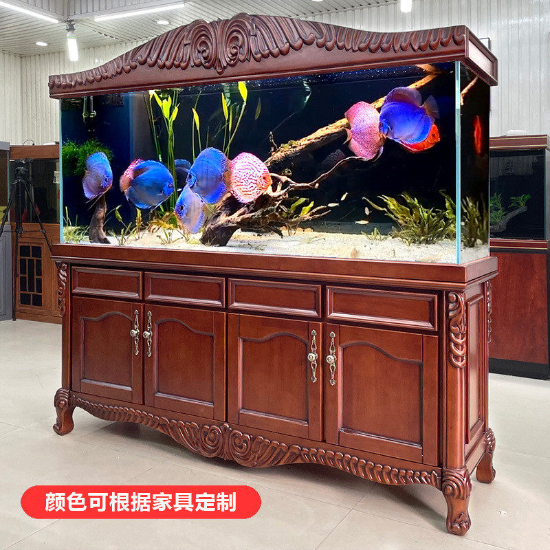 超白玻璃鱼缸家用客厅隔断大型新中式生态水族箱办公室底滤鱼缸,宠物/宠物食品及用品,桌面缸,淘宝优惠券,粉丝福利购,淘宝优惠卷