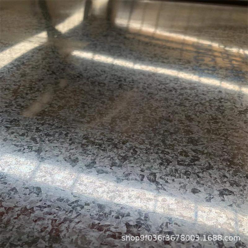 定制有花镀锌板白铁皮耐指纹钢板dx51d卷铁皮高锌层镀锌镀锌板