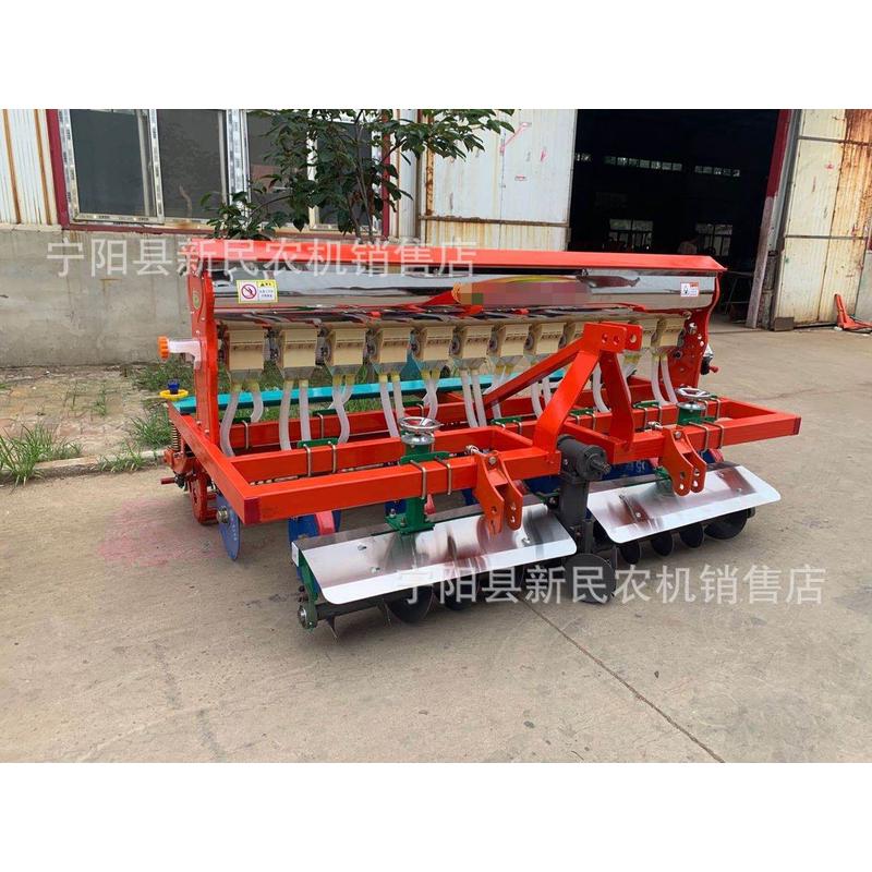 热销青海地区用小麦蚕豆播种机小麦种植机一体机麦子播种施肥蚕豆