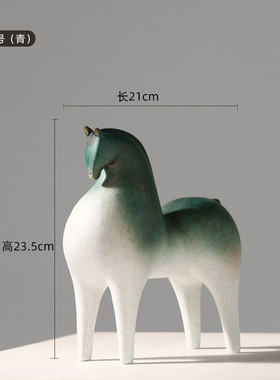 5zw批发抽象马摆件简约现代电视柜客厅办公室装饰摆件玄关家居饰