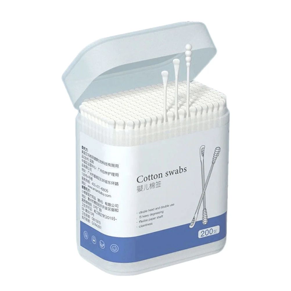 Bubble Cleanser Cotton Swab Baby Ear Cleaning Disposable Sti