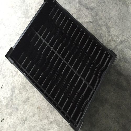 pp黑色防静电中空板周转箱批发卡彩色隔断万通板骨架箱4mm5mm刀