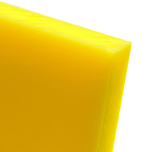 厂家批发高密度黄色彩色耐磨抗压板材自润滑塑料制品upe板
