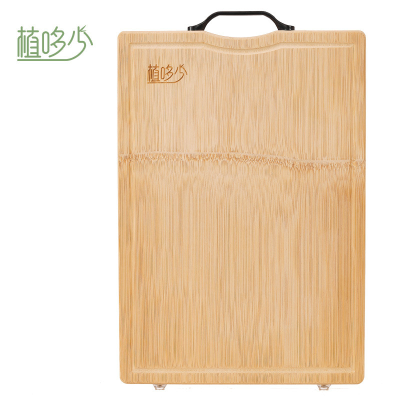 bc10家用擀面板可用整竹切菜板实木全竹案板厨房两面子粘板砧占板
