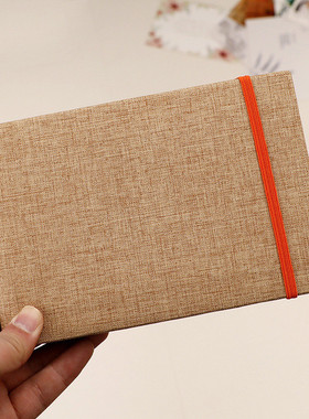 56pc批发6寸100张5寸600张相册本毛毡相册插袋亚麻儿童宝宝成长册