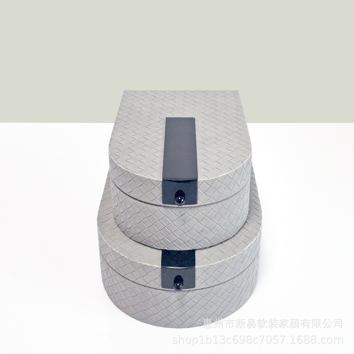 热销新中式木质皮革首饰收纳盒装饰品样板房售楼部居家衣帽间桌面,家居饰品,装饰摆件,淘宝优惠券,粉丝福利购,淘宝优惠卷