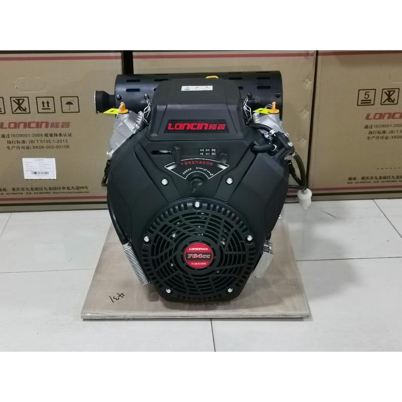 汽油发动机鑫764cc双缸隆高压疏通清洗机船机18kw19千瓦27-30马力