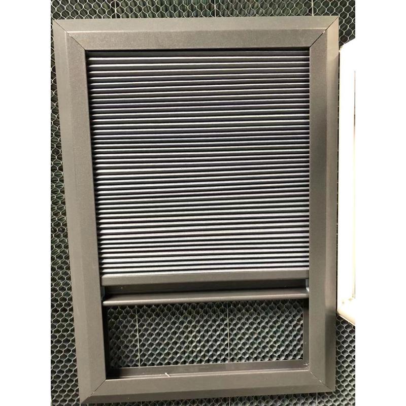 定制房顶遮光隔热保温蜂窝百叶窗阳光房玻璃蜂巢帘电动天棚遮阳帘