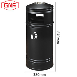 户外垃圾桶南方港式烟灰垃圾桶街道公园小区外围大容量果皮桶外贸