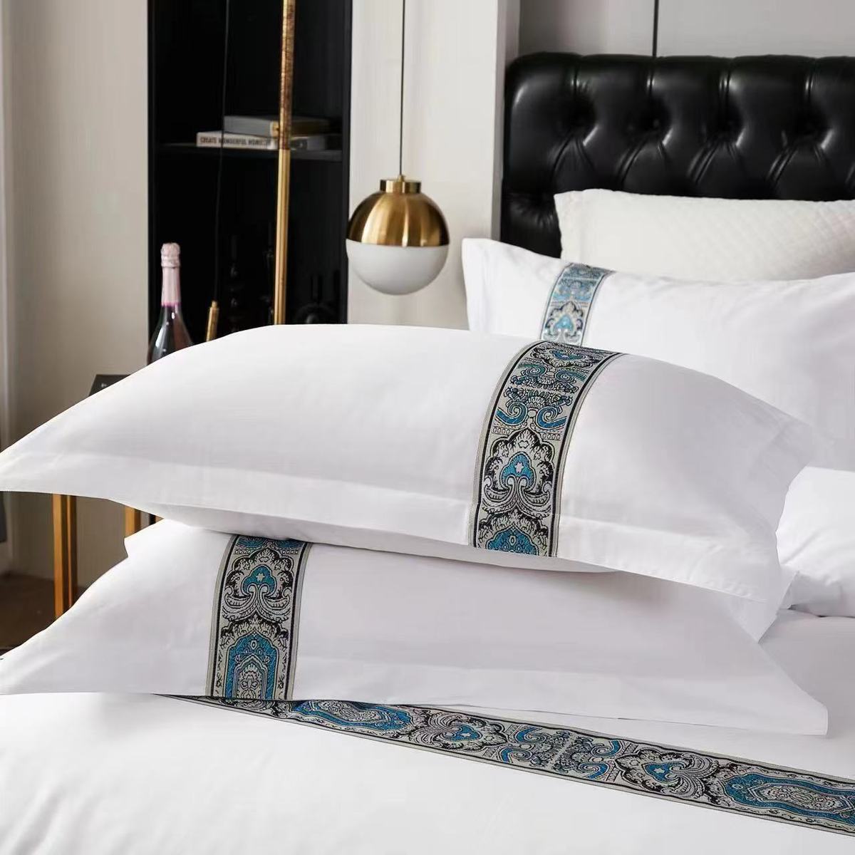 酒店布草民宿宾馆套件星级酒店宾馆四件套民宿床上用品四件套批发