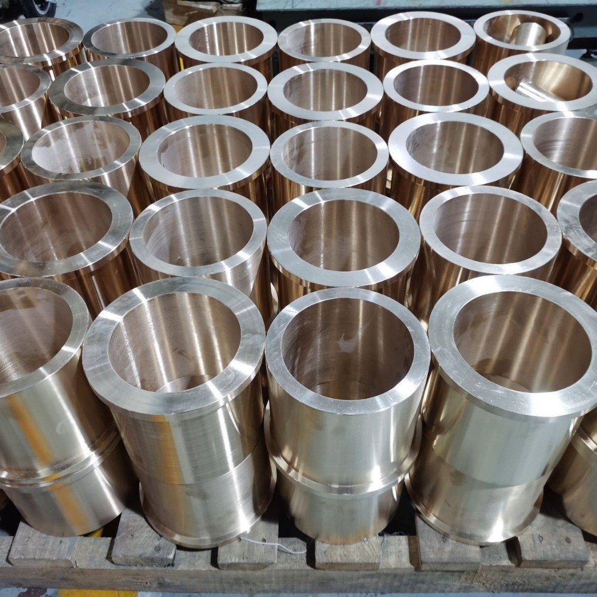 锡青铜铜棒qsn663qsn555实心铜棒铜柱铜套黄铜零切加工