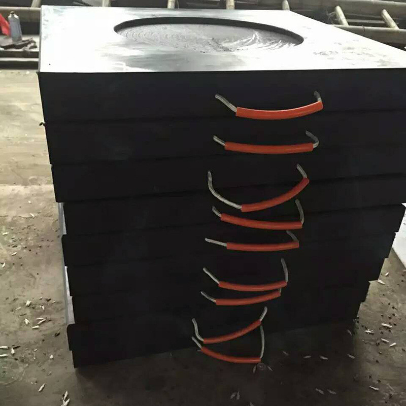 加工定制吊车泵车起重机支腿超高垫板分子亮聚乙烯耐磨支腿垫板