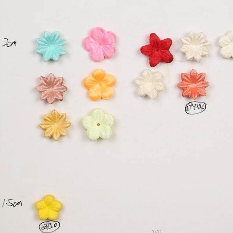 厂家批发仿真花瓣花片工艺品花绢布花瓣布diy材料辅料来样生产