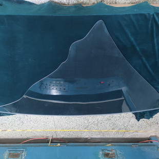 亚克力假山屏风有机玻璃展会布景透明装饰墙大型发光展台背景板