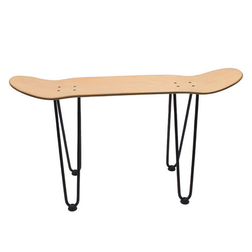 滑板凳子创意改造铁艺造型凳子摆设支架凳椅子组装diy滑板金属