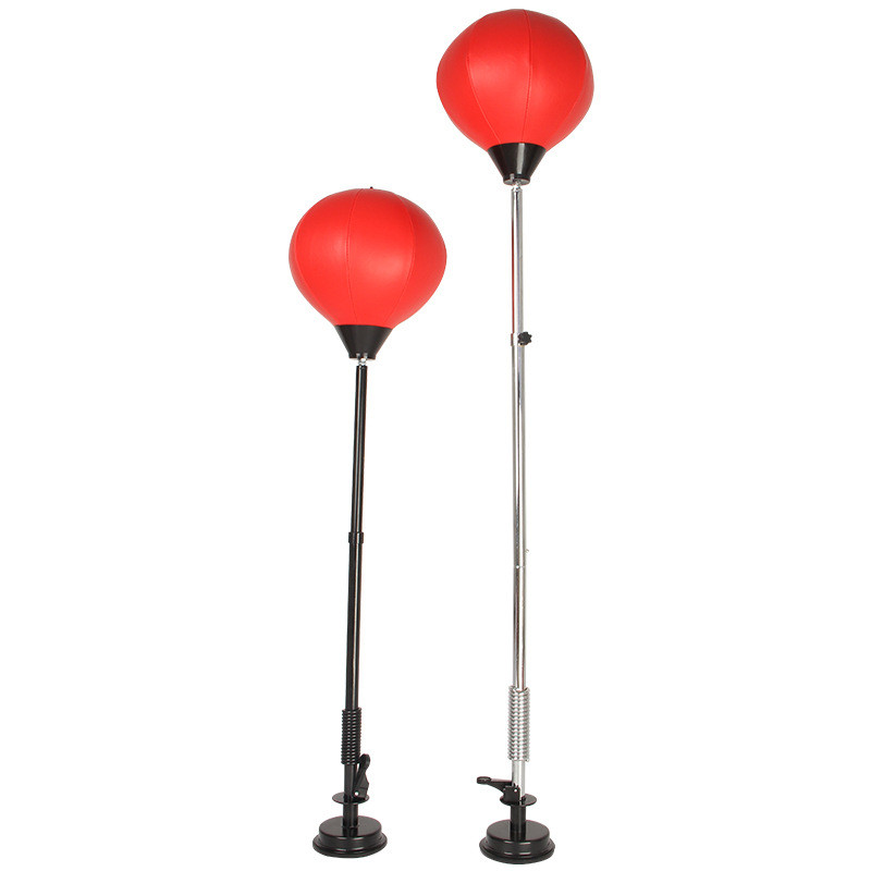 沙袋家用立式拳击球 健身器材专业吸盘不倒翁 减压拳击球