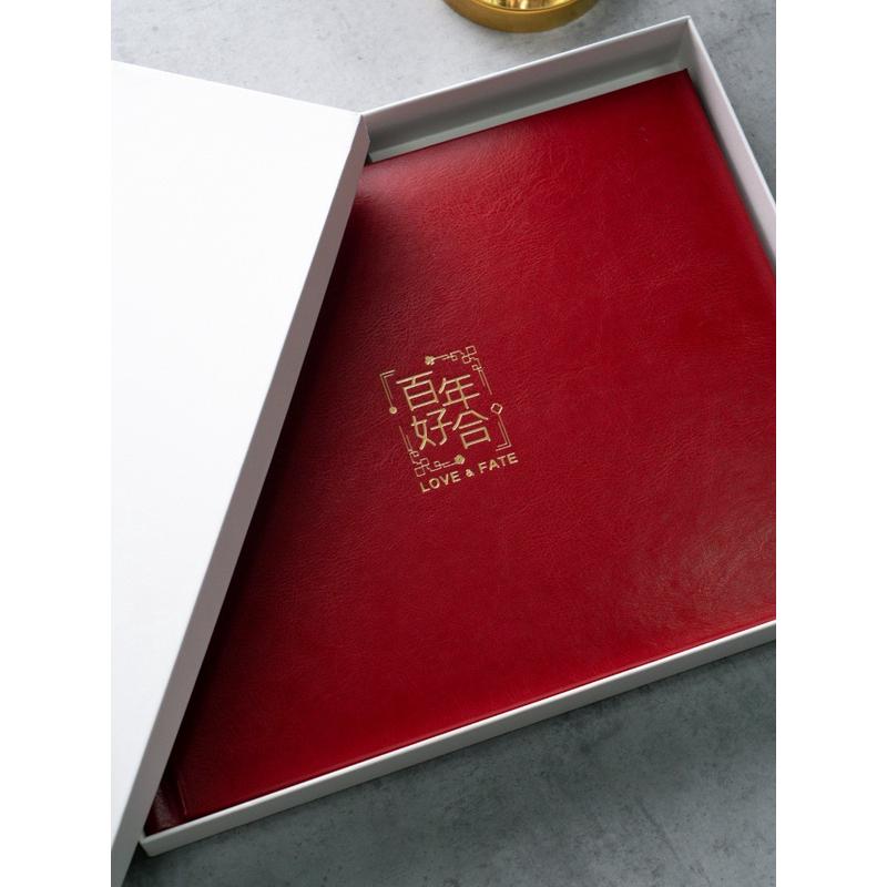 nn0i婚纱相册影楼皮艺照片书制作宝宝成长相册本结婚做纪念册