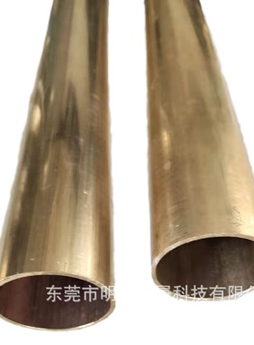 h65黄铜方管精密毛细铜管切割空心厚壁铜管外径2-10mm黄铜管