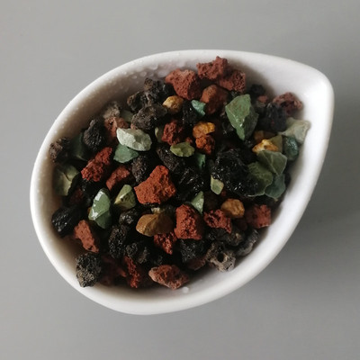 热销植虹彩石纯颗粒土多肉花卉铺面拌土种天然造景营养土五彩石批