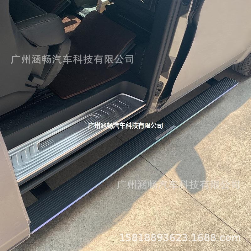 涵畅适用于4S店专用的豪越电动踏板改装越野车SUV黑金流光带灯款A