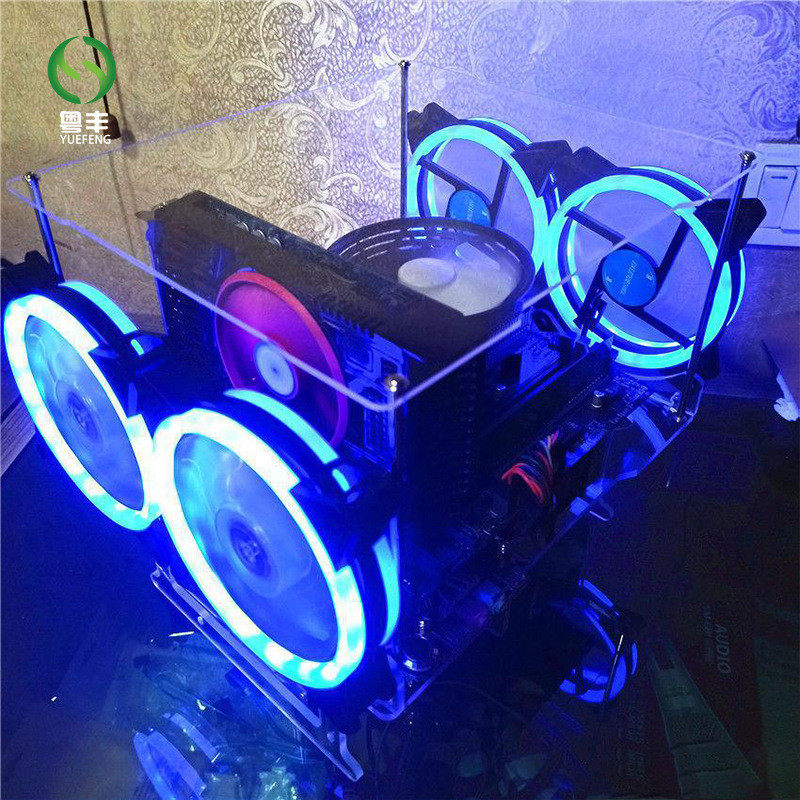 亚克力供应工厂机箱侧板高透明亚克力板电脑机箱侧面板定制