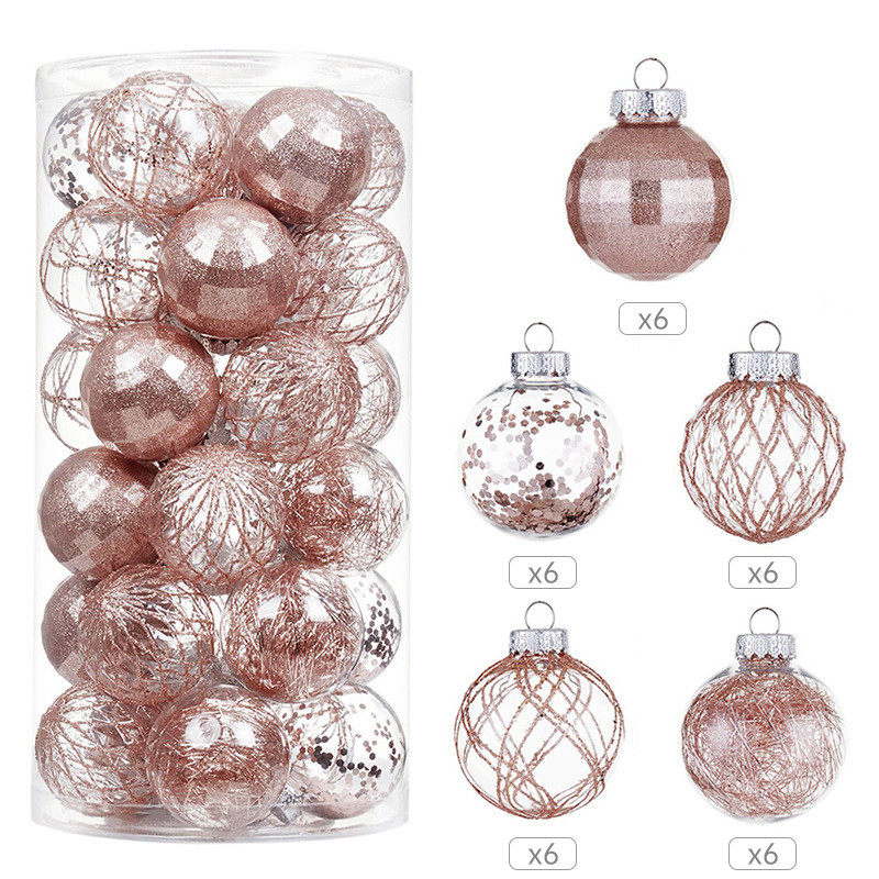【小单定制塑料6cm30个装圣诞球场景道具摆件吊球pet】圣诞树装饰,节庆用品/礼品,圣诞装饰品,淘宝优惠券,粉丝福利购,淘宝优惠卷