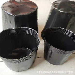 批发无孔荷花杯荷花盆营养钵加厚无孔塑料碗莲盆加厚荷花杯