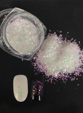 祺泰金葱粉七彩不规则碎片复合材料PETCFC321耐高温亮片美甲贴片