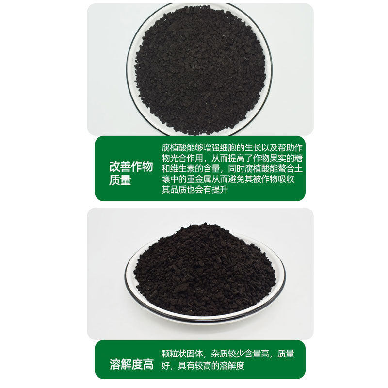腐殖酸颗粒肥厂家批发大棚改良农业土壤腐殖酸有机肥腐殖酸颗粒