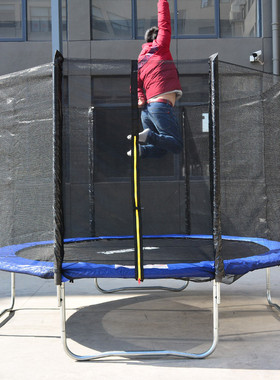 蹦蹦床儿童室内户外护12ft弹跳床商用成人带家用网大型篮球跳跳床