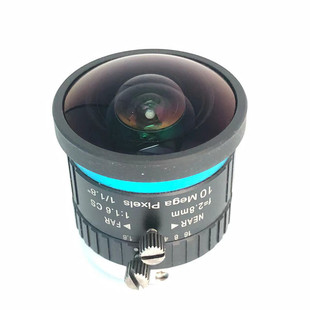 1.8靶面1000万像素 CS2.8MM广角镜头范围宽手动调焦170度左右1