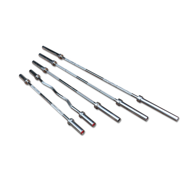 家用源头工厂杠铃片商用举重哑铃直曲奥杆螺纹杆子卧推硬拉杠铃杆