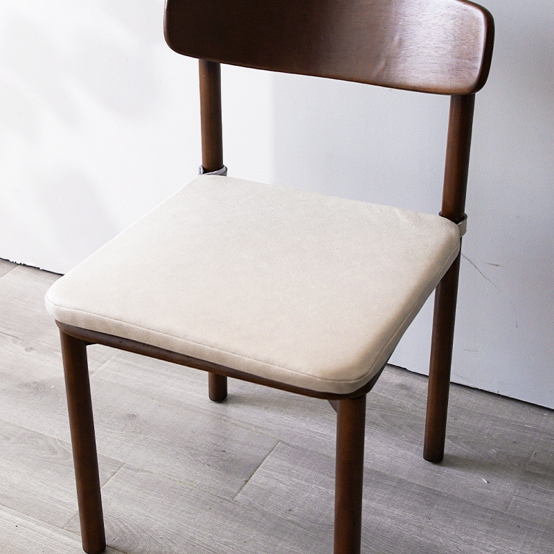 热销简约现代冰丝棉麻椅垫可拆卸家用办公防滑透气很海绵椰棕乳胶