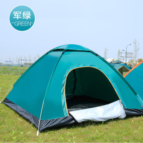 世纪冰川户外野营折叠全自动帐篷3-4人开简易速沙滩双人厂家批发