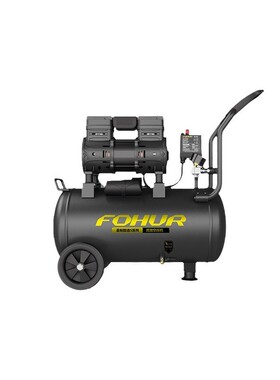 圣帕无油木工空压机fh-1490w40l小型高压气泵低音喷涂空气压缩机