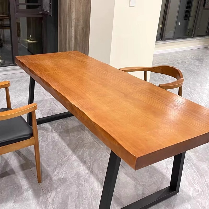 桌腿桌子腿支撑架金属铁艺吧台办公桌书桌架大板腿脚桌脚支架