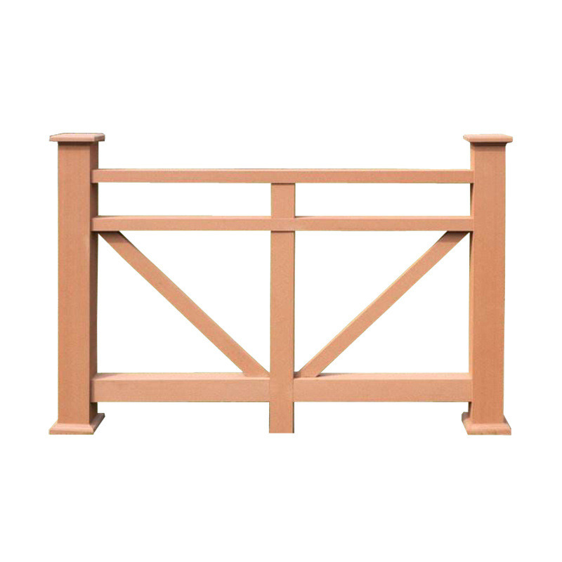 木塑栏杆防腐木围栏栅栏护栏篱笆花园阳台庭院户外花园外墙