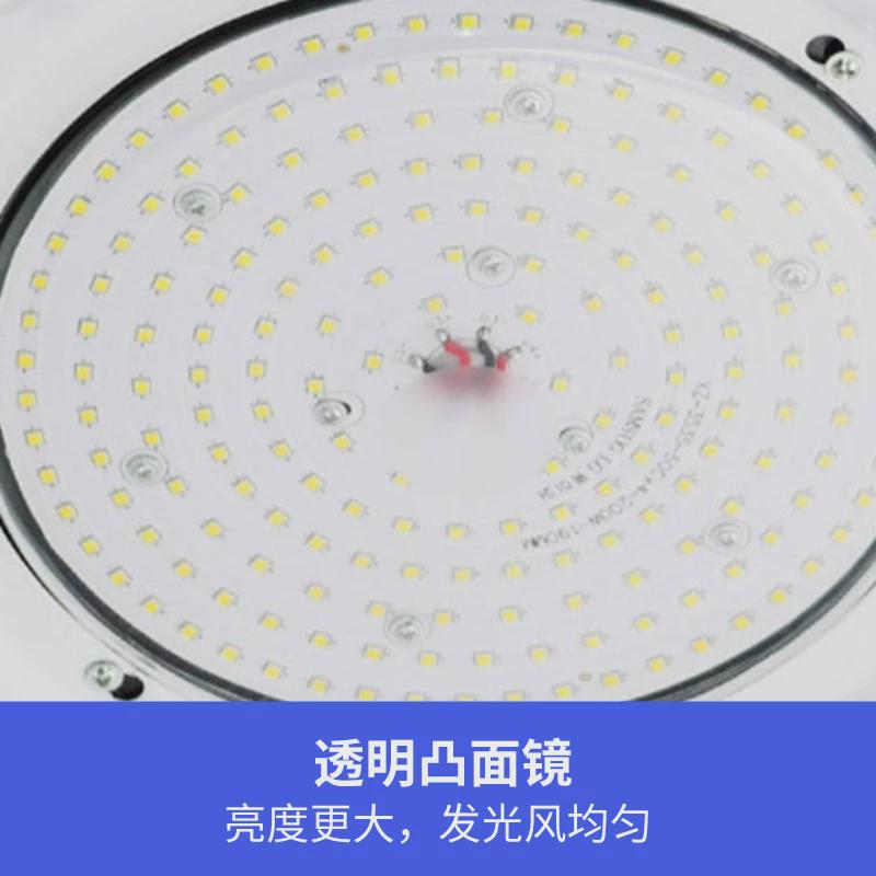 led鳍片工矿灯80w100w120w150w200w聚光厂房室内篮球场商场照明灯