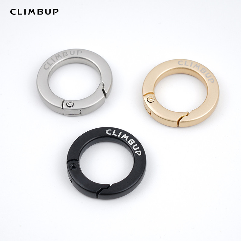 Climbup手机挂件弹簧扣钥匙扣手机链配件金属小环扣连接环
