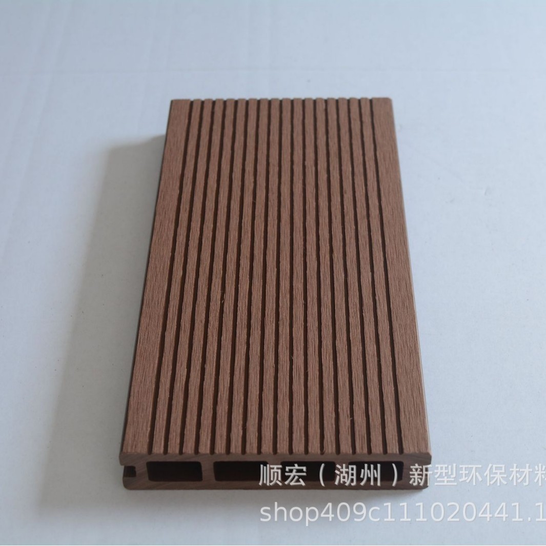 pe塑木地板庭院阳台木塑露台地板栈道栏杆扶手厂家直销量大从优