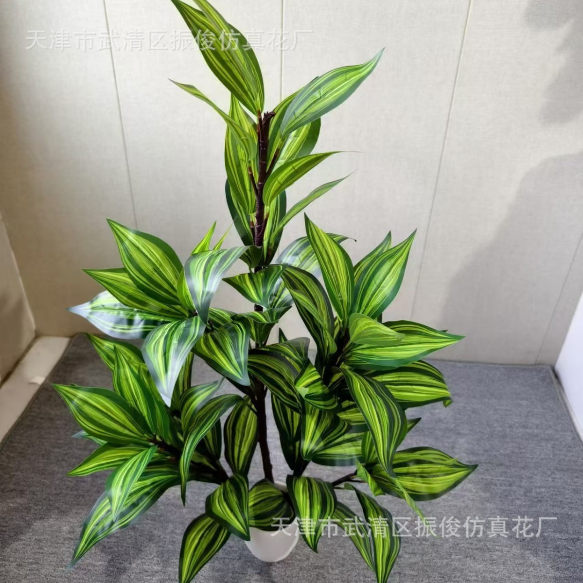 北欧风仿真绿植盆景客厅装饰绿植盆栽落地带盆花卉摆件桌摆室内假