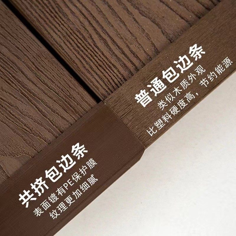 条板材二代共挤封边木塑阳角收边地板墙板配件坚固耐用木塑收边条,家装主材,户外地板,淘宝优惠券,粉丝福利购,淘宝优惠卷