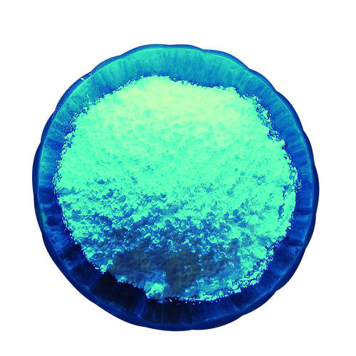 厂家直供紫外荧光粉光变长波型紫光灯照射显黄色蓝绿天蓝有机粉