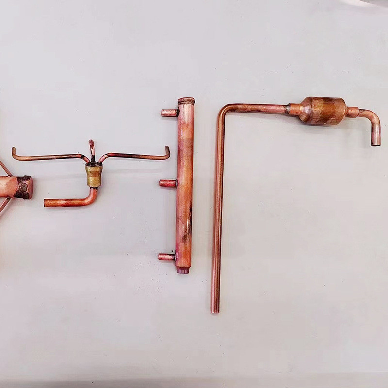 紫铜管厂家t2紫铜管折弯加工空调制冷铜管设备散热无锡非标加工