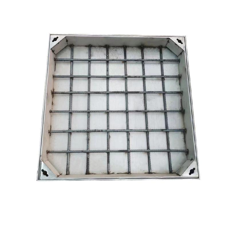 不锈钢隐形装饰窨井厂家来图可定市政路改造下沉式雨水井盖