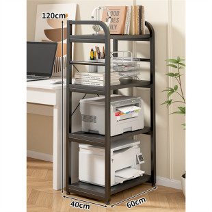 打印机架子多层置物架简约可落地移动架子客厅扫地机器人归置架子