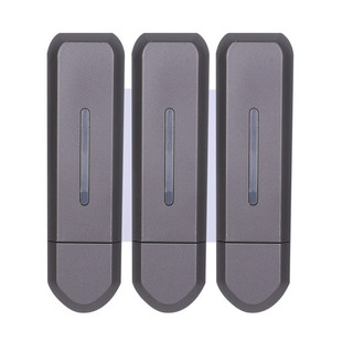 大容量按压皂液器三头皂液器按压手动洗手液瓶壁挂式家用给皂机