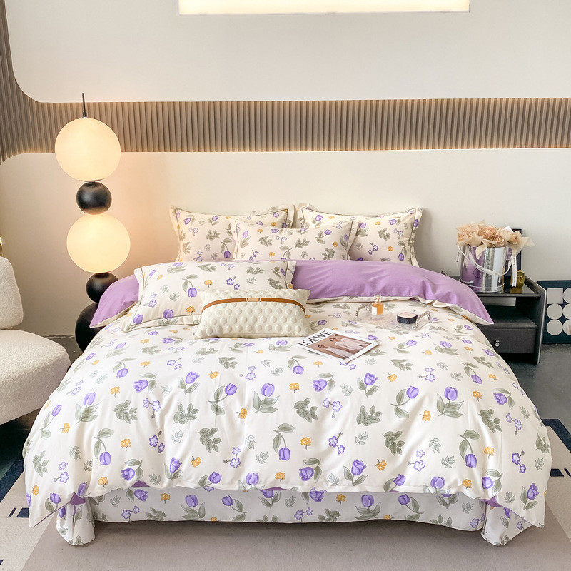 秋冬全棉喷气被套1.6/1.8/2.0/2.2米多规格被套全棉磨毛磨毛被罩