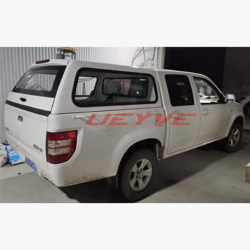 热销长安f30f50皮卡车后后盖尾箱箱改装平顶标箱加长大双雨棚货箱